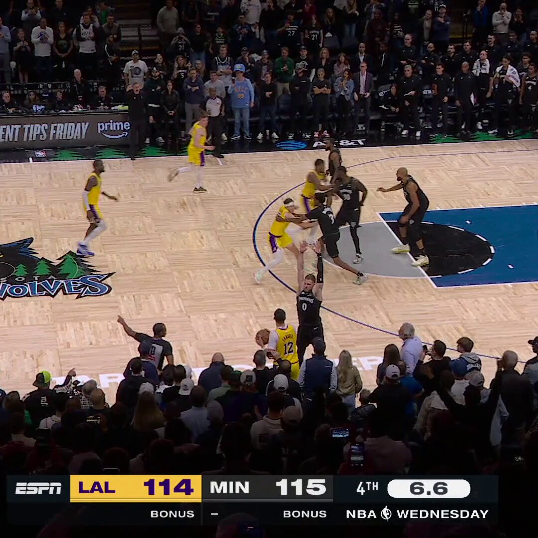 6 @TISSOT BUZZER-BEATERS.
30 DAYS.

Austin Reaves
Kawhi Leonard
Giannis Antetokounmpo
Desmond Bane
Andrew Wiggins
Nikola Vučević

Tied for the most through 30 days of a season in the play-by-play era! 