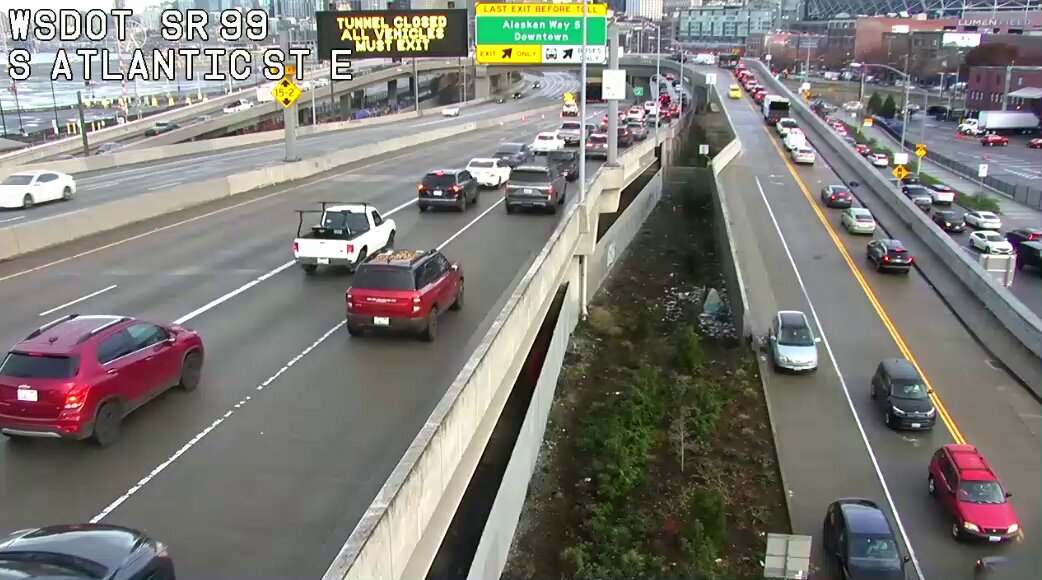 SR 99 Tunnel CLOSED - Power Issue