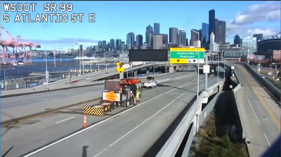 SR 99 Tunnel Southbound Reopened!