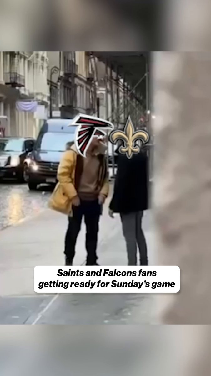 Who will get the win Sunday when the @AtlantaFalcons head to New Orleans to take on the @Saints at 4:25pm ET on FOX? 📺 