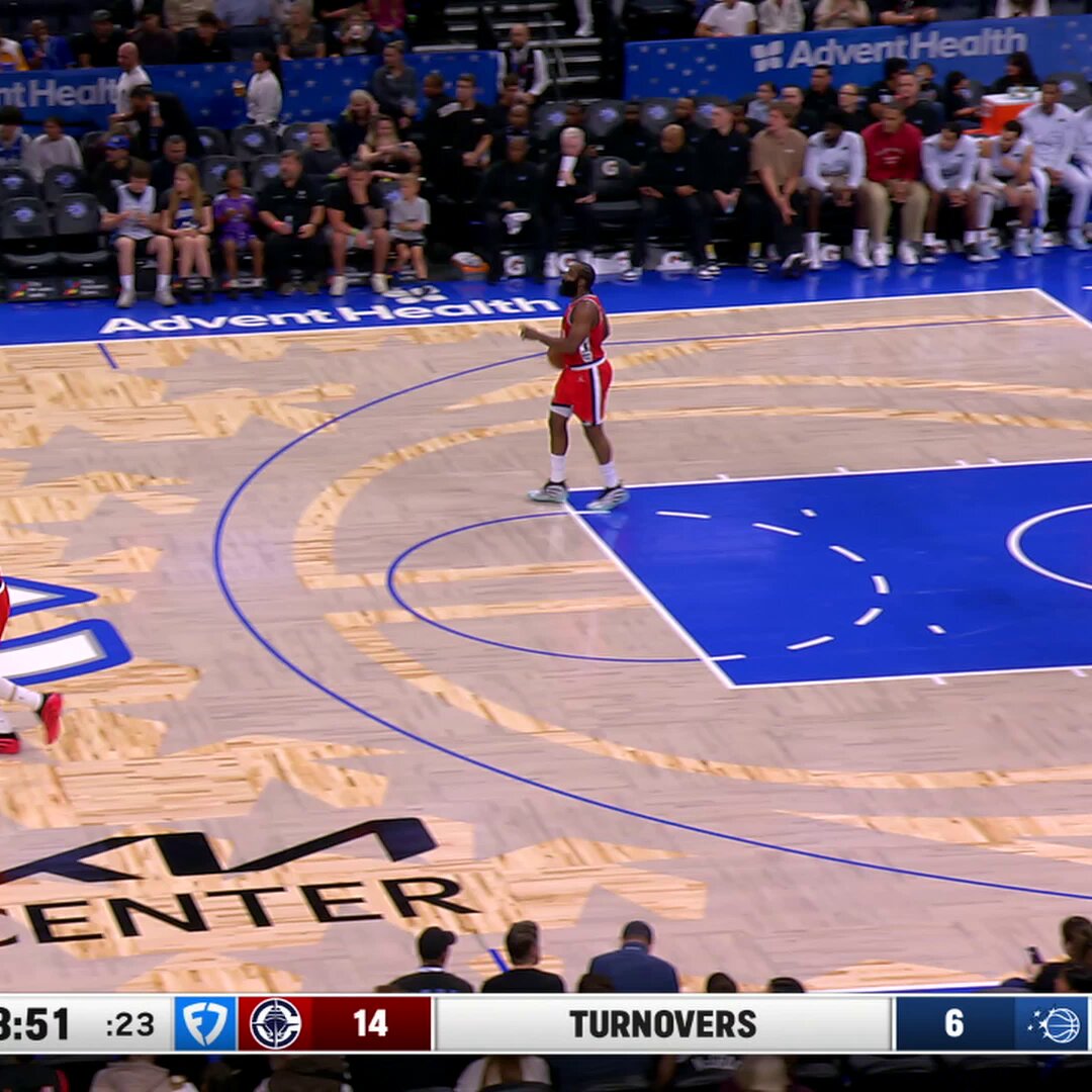 James Harden so far tonight: 👌👌👌👌👌 