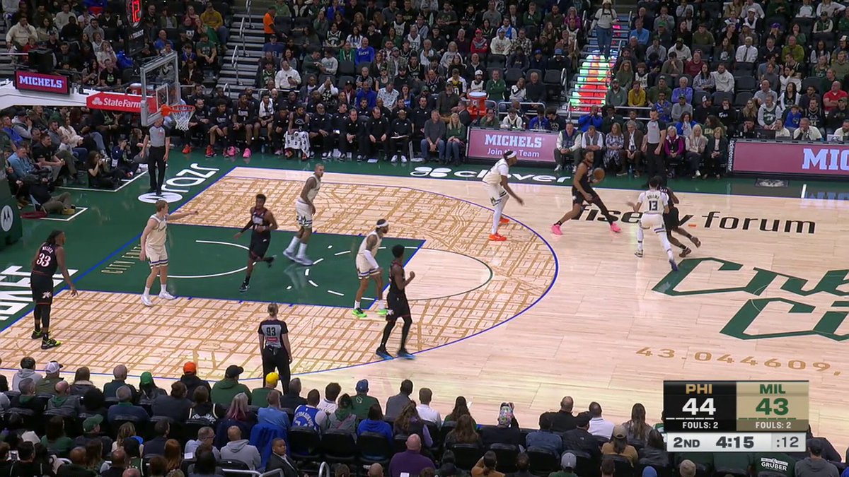 through the contact! 👏 