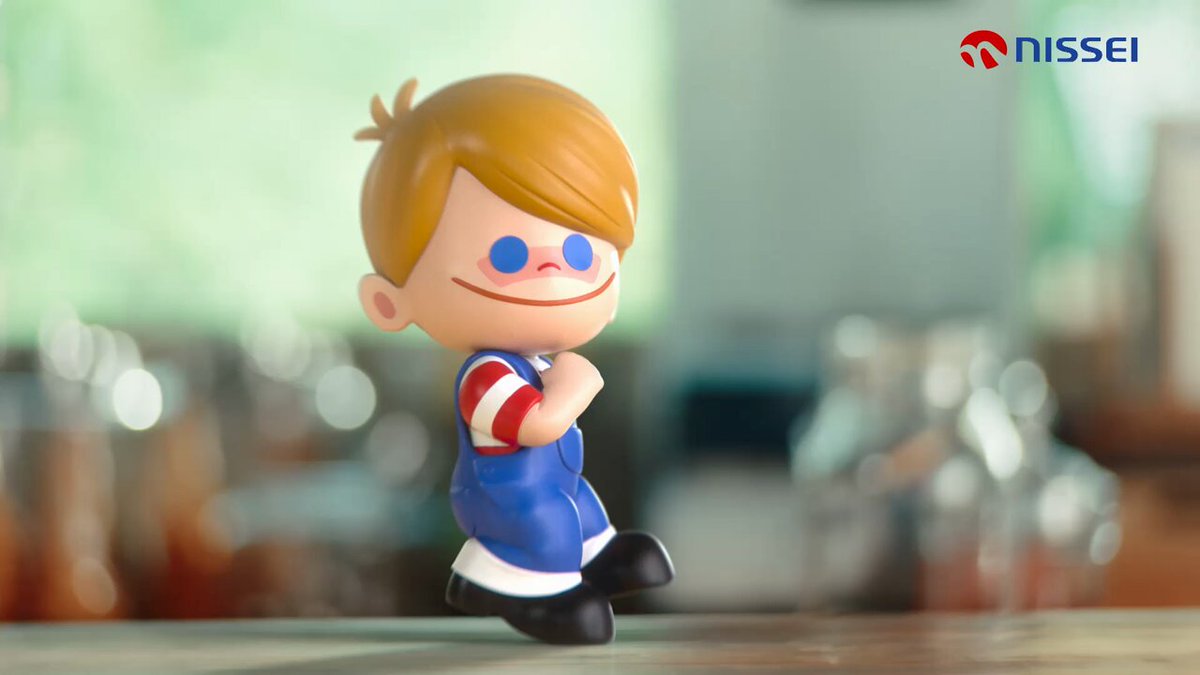 ソフトクリームのそばにはいつも 「ニックン」と「セイチャン」がい