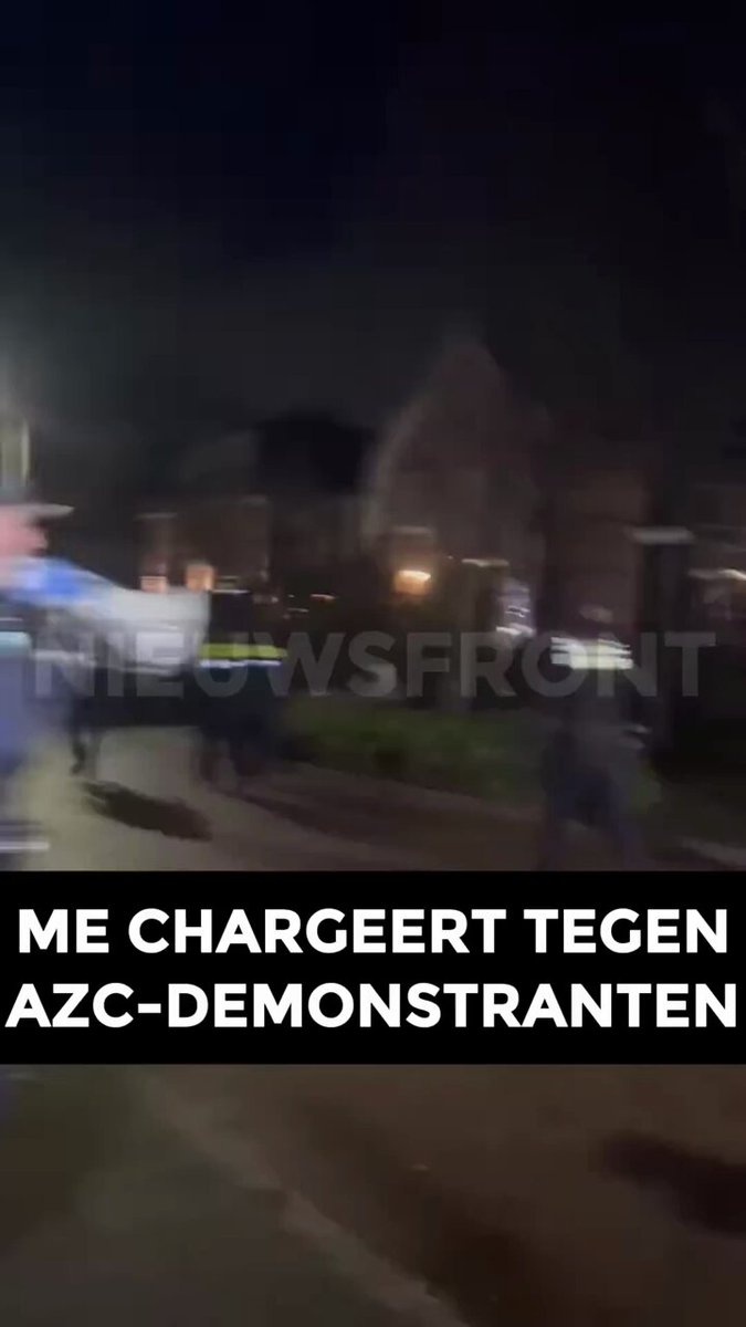 Verbijstering alom in Lisse na harde ingrijpen van de ME