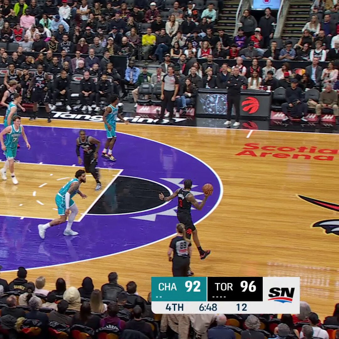 Brandon Ingram. RJ Barrett. Scottie Barnes. 

Toronto is one of three teams in the NBA to have three players averaging 19+ points per game this season 😮

Raptors look to clinch East Group A (2-0) in @emirates NBA Cup Group Play tonight! 