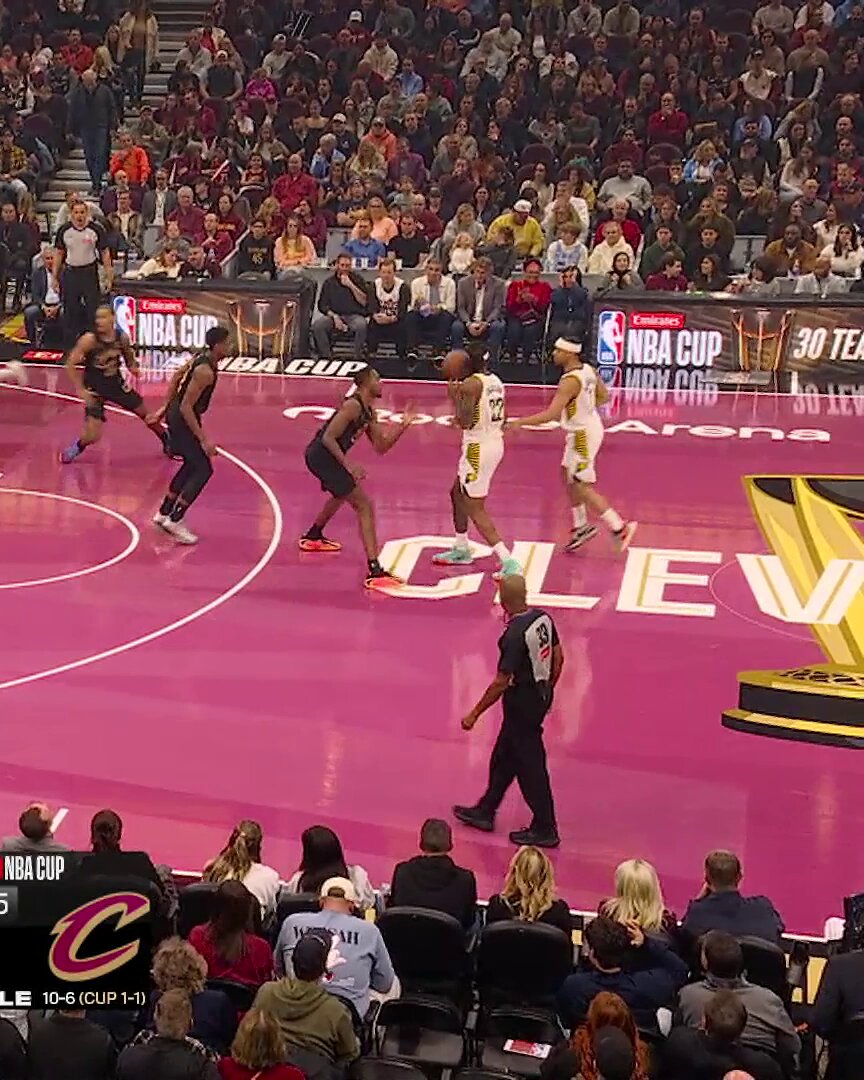 Andrew Nembhard stepback three is so smooth 😮‍💨

📺 @NBAonPrime 