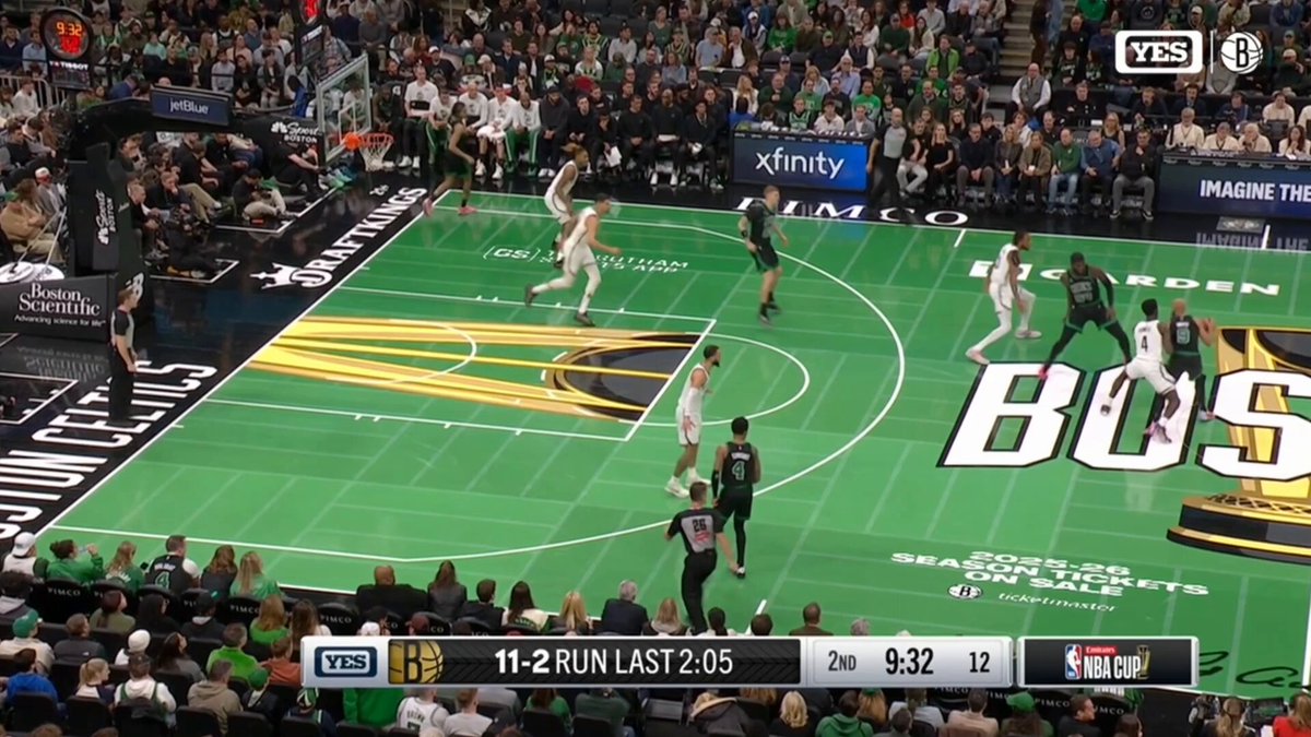 The Nets have been looking for more from Noah Clowney on his low-man rotations.

This will do. 