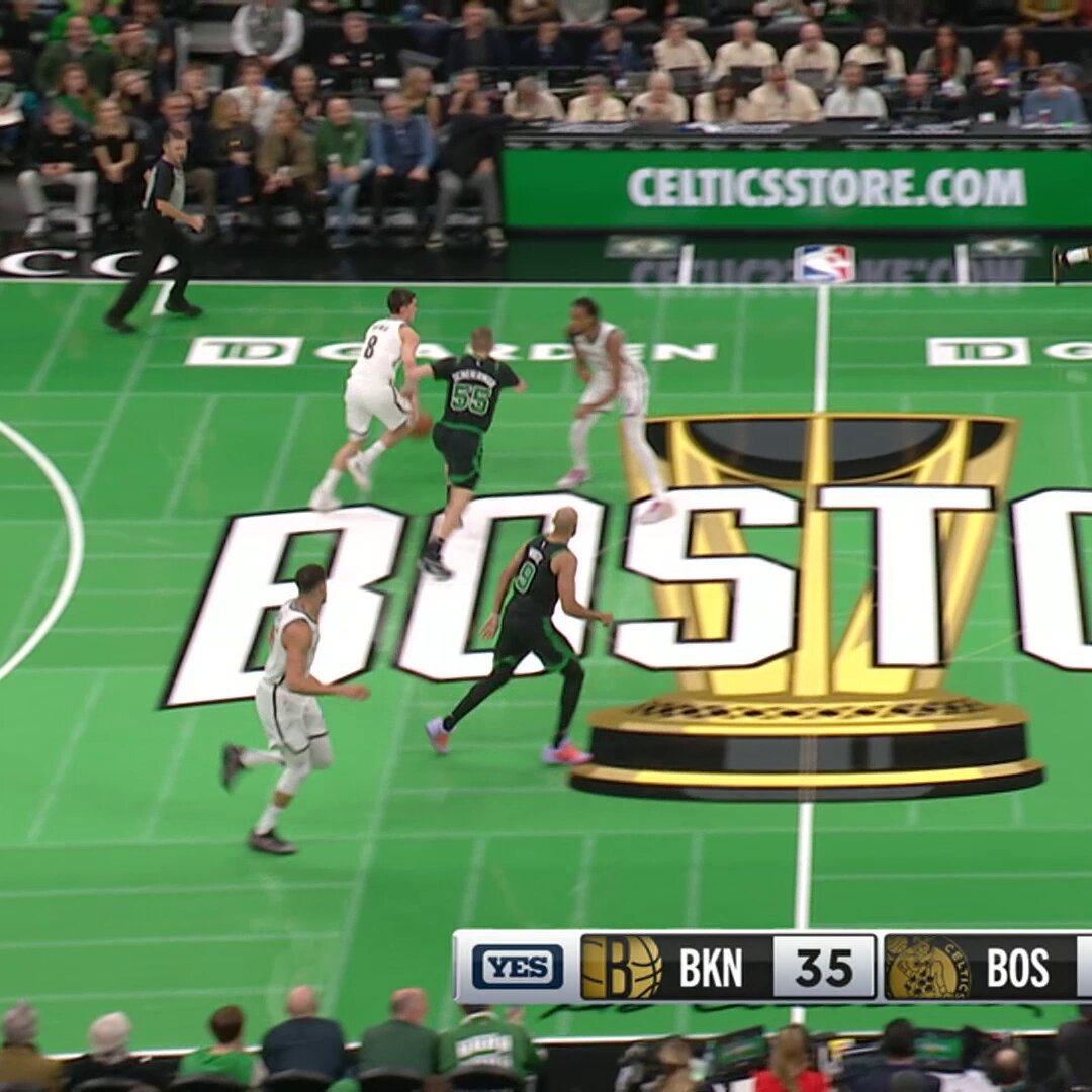 back-to-back triples for @NoahClowney 👌

including his 125th career 3PM — most by any player under 22 in Nets history 🎯 