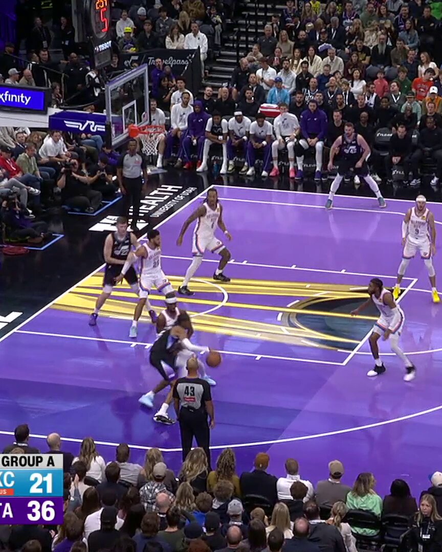 ☔️ 𝐄𝐈𝐆𝐇𝐓 team threes in the first quarter ☔️ 