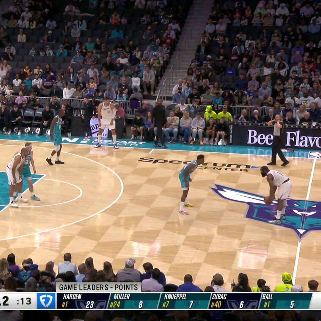 HARDEN'S 5TH (!!!!!) THREE OF THE FIRST QUARTER 👌👌👌👌👌 