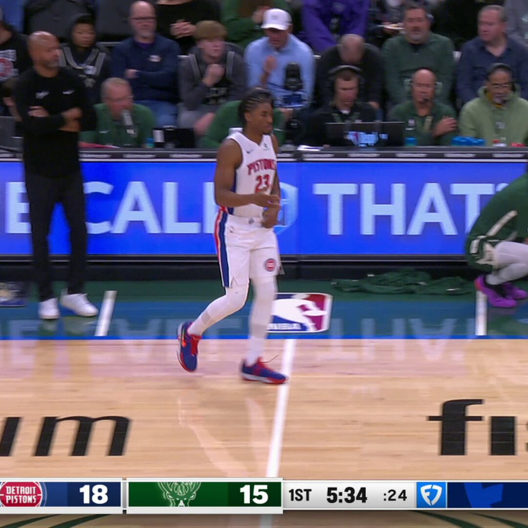 When Jaden Ivey checked in to his first game since Jan. 1 👏❤️ 