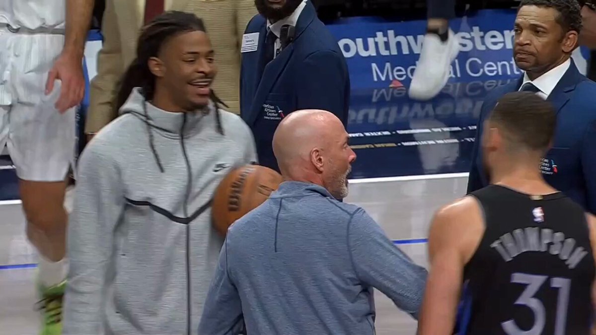 Did Ja Morant just call Klay Thompson a bum? 😭

