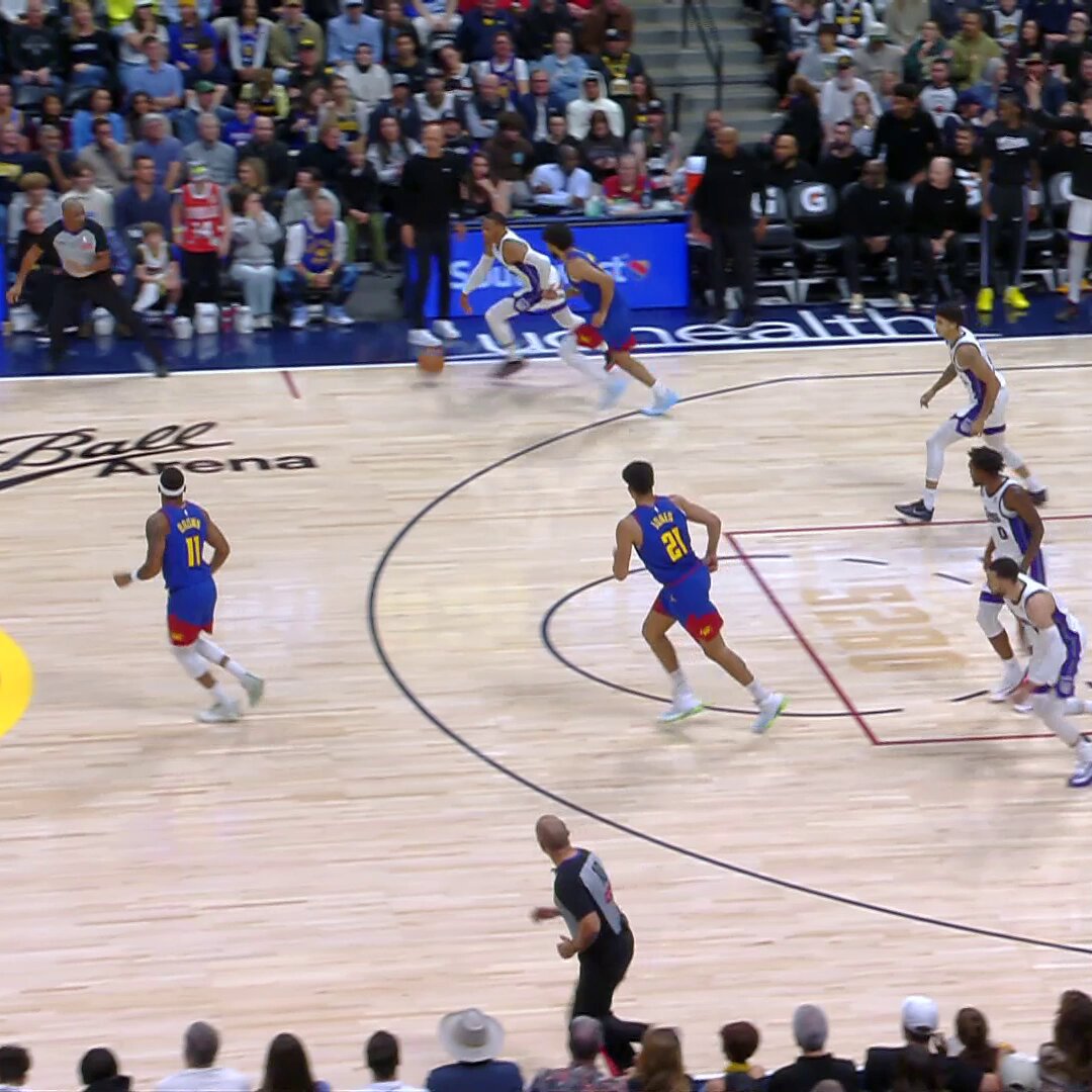 RUSS, JOKER DUEL DOWN THE STRETCH 🚨 

Nikola Jokić drops 20 in the 4Q and 44 in the game... but Russell Westbrook's 15 4Q points lift the Kings in Denver! 