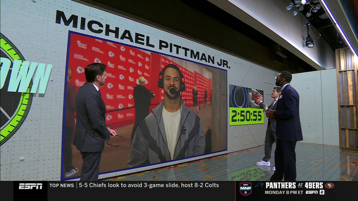 Colts WR Michael Pittman Jr. believes the Colts beating the Chiefs today would show everyone "the Colts are for real." 👀 