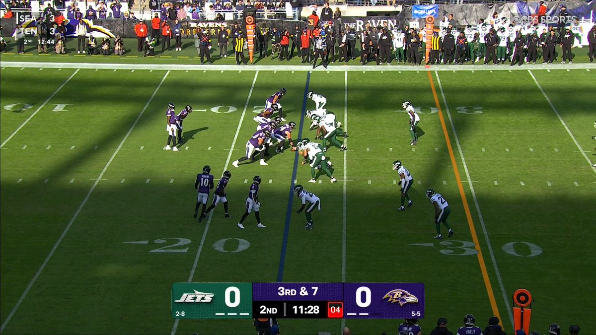 sack ✅
third-down stop ✅

📺: #NYJvsBAL on CBS | @paramountplus 