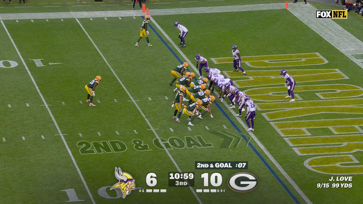 2nd touchdown of the day for Emanuel Wilson and the @packers extend their lead! 👏

📺: FOX 