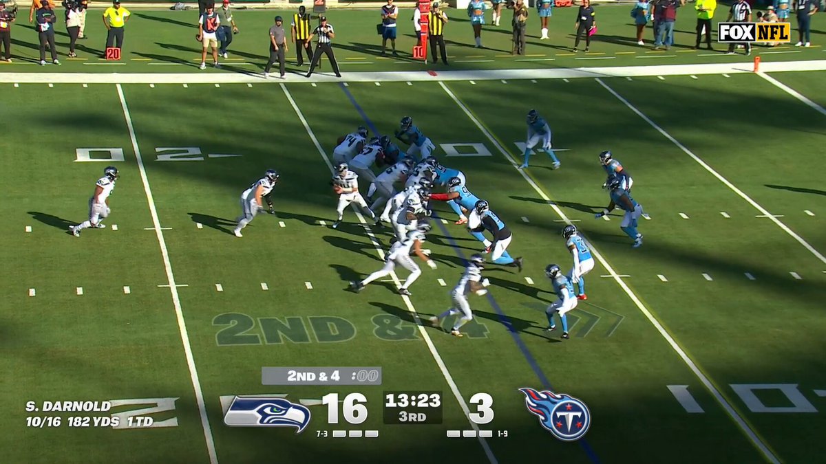 SECOND OF THE GAME. 

📺: @NFLonFOX 