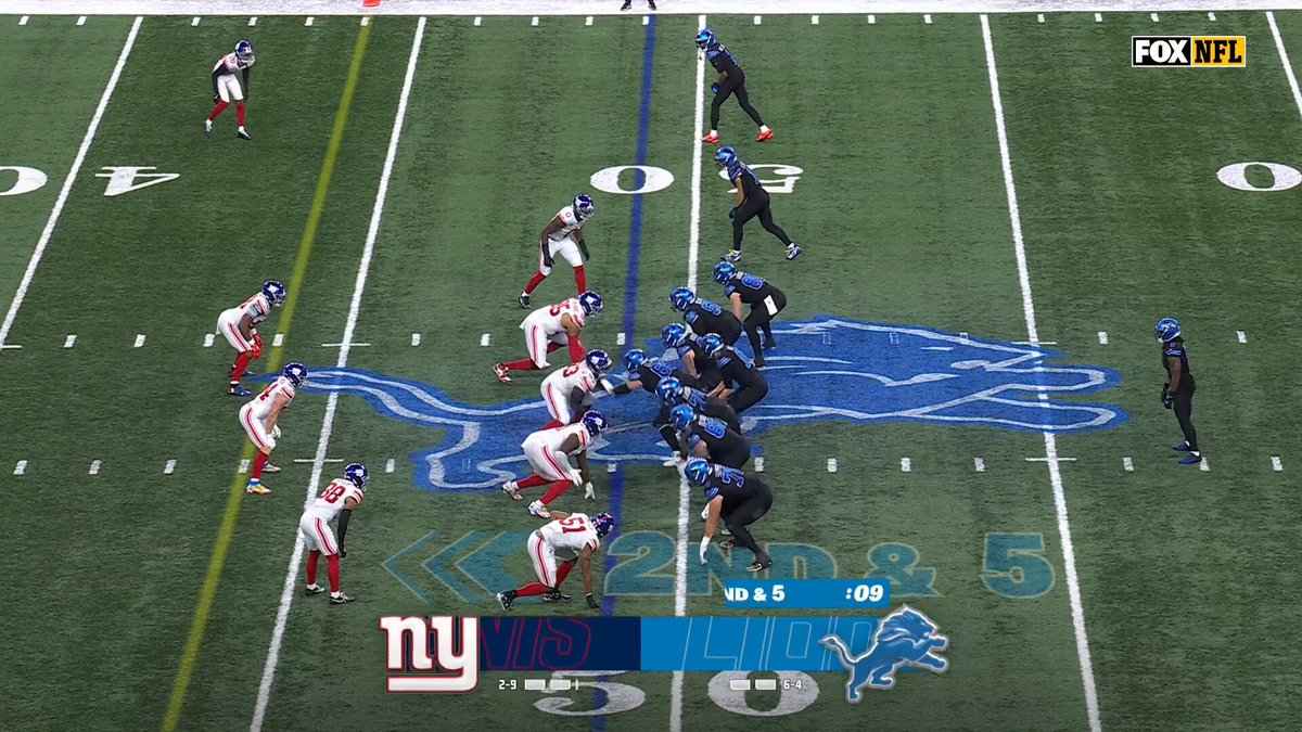 Sonic strikes from 4️⃣9️⃣ ⚡️

#NYGvsDET 📺 FOX 