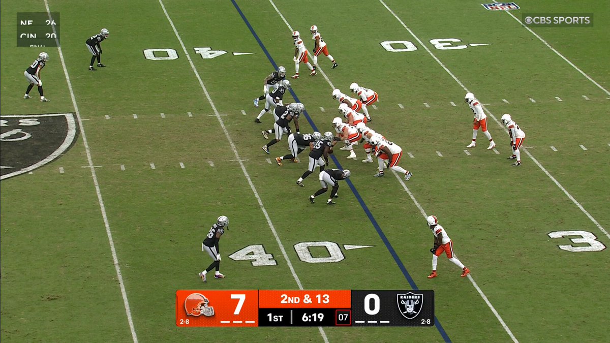 Koonce caught him 😤

#CLEvsLV | 📺 CBS 