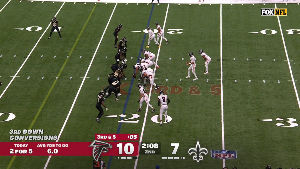 If at first you don't succeed, try, try again 🤣

Isaiah Stalbird with his first career sack!

📺 FOX 