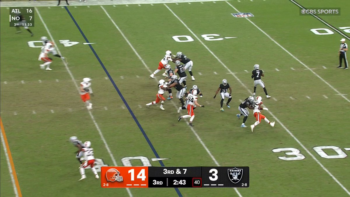 Locked in with Lockett 🔒

#CLEvsLV | 📺 CBS 