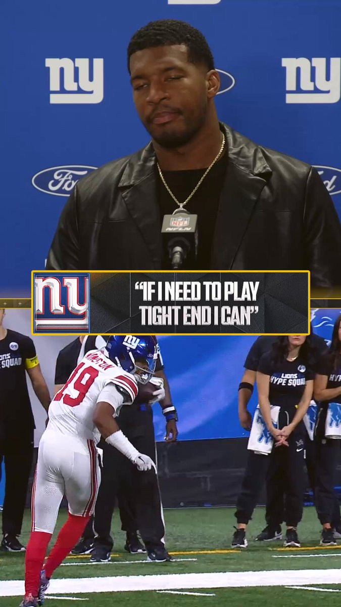 ⬇️ @Jaboowins is willing to do anything the Giants need him to do to have success 

(via @Giants) 