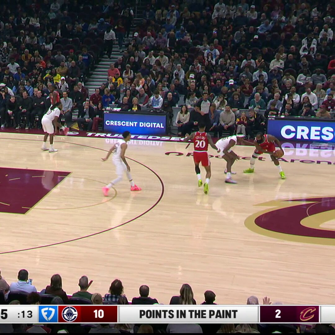 Pickin' up where he left off 🔥

James Harden to the hoop! 