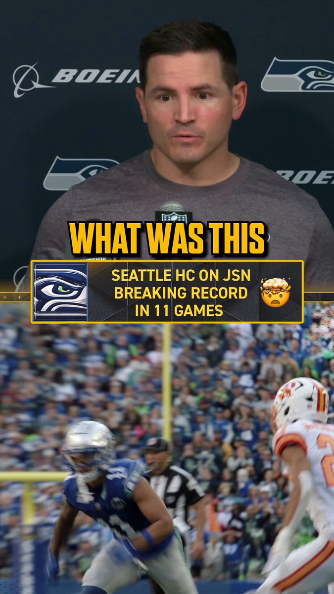 JSN broke the Seahawks single season receiving record with 1,309 yards 🤯 