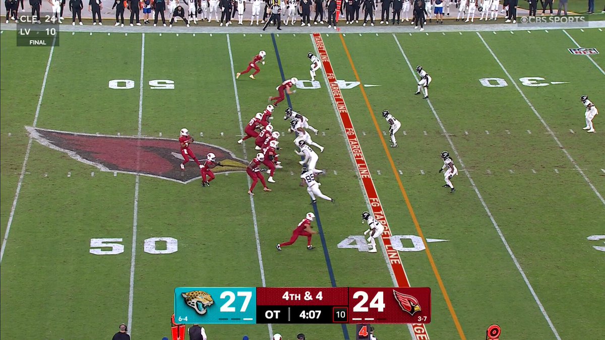 THE PASS IS INCOMPLETE AND THE JAGUARS WIN 