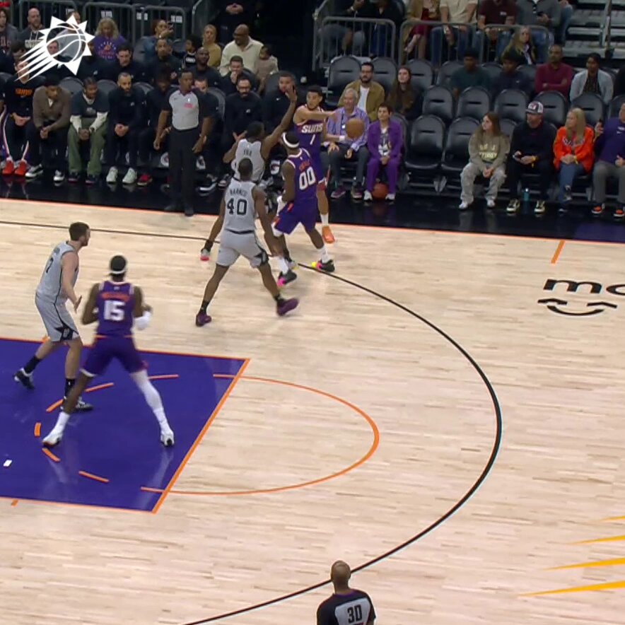 Sidestep. Swish. 😮‍💨 