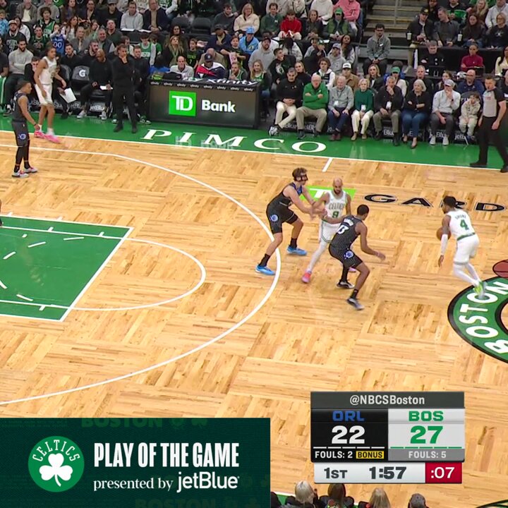 He's dangerous from deep 👌🏽

@AnferneeSimons with the tough three in tonight's @JetBlue Play of the Game 