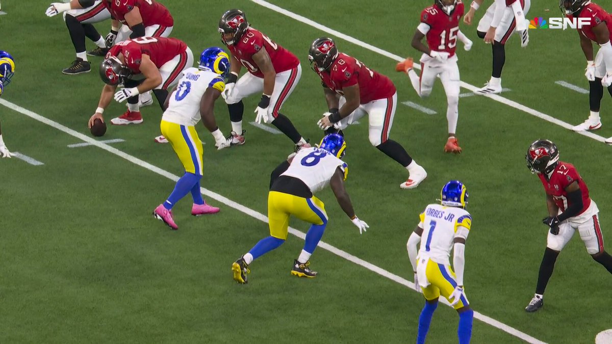 RELENTLESS PURSUIT.

📺 @SNFonNBC | #RamsHouse 