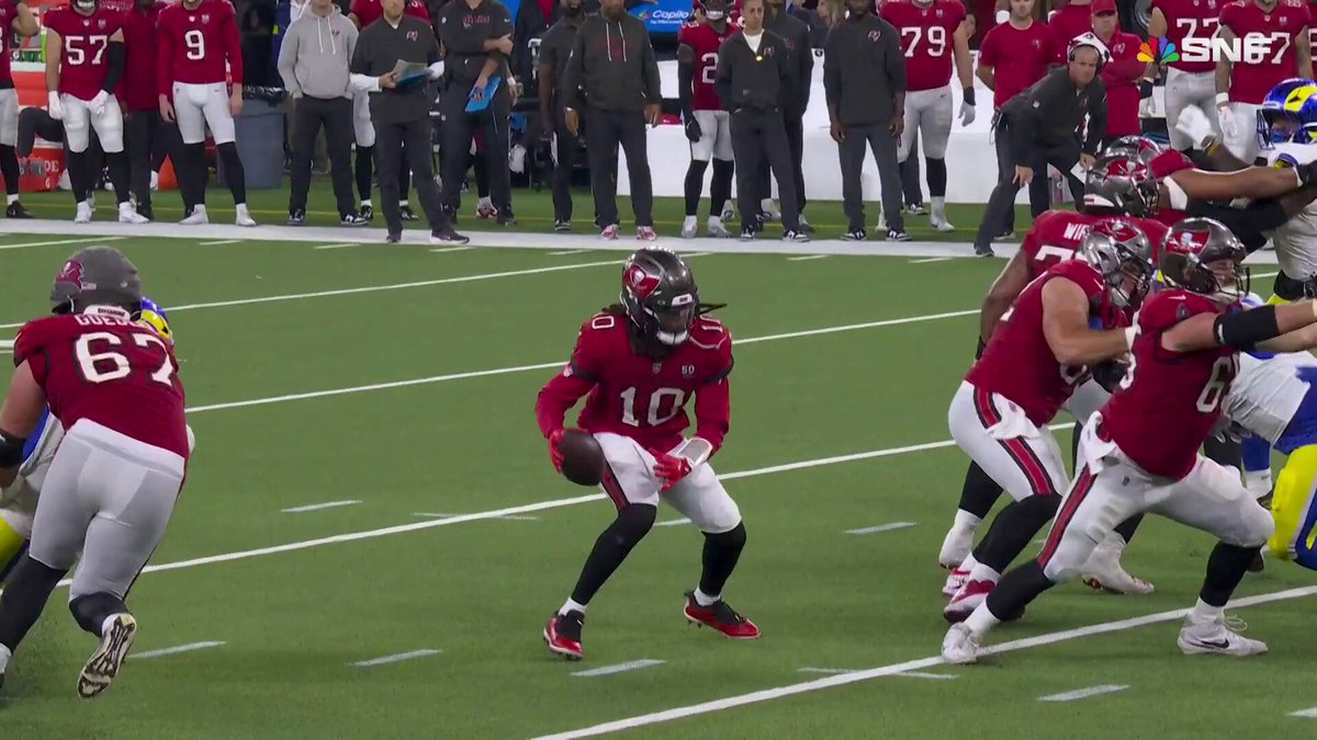 Sacked him by his shoe

TBvsLAR on NBC
Stream on @NFLPlus + Peacock 