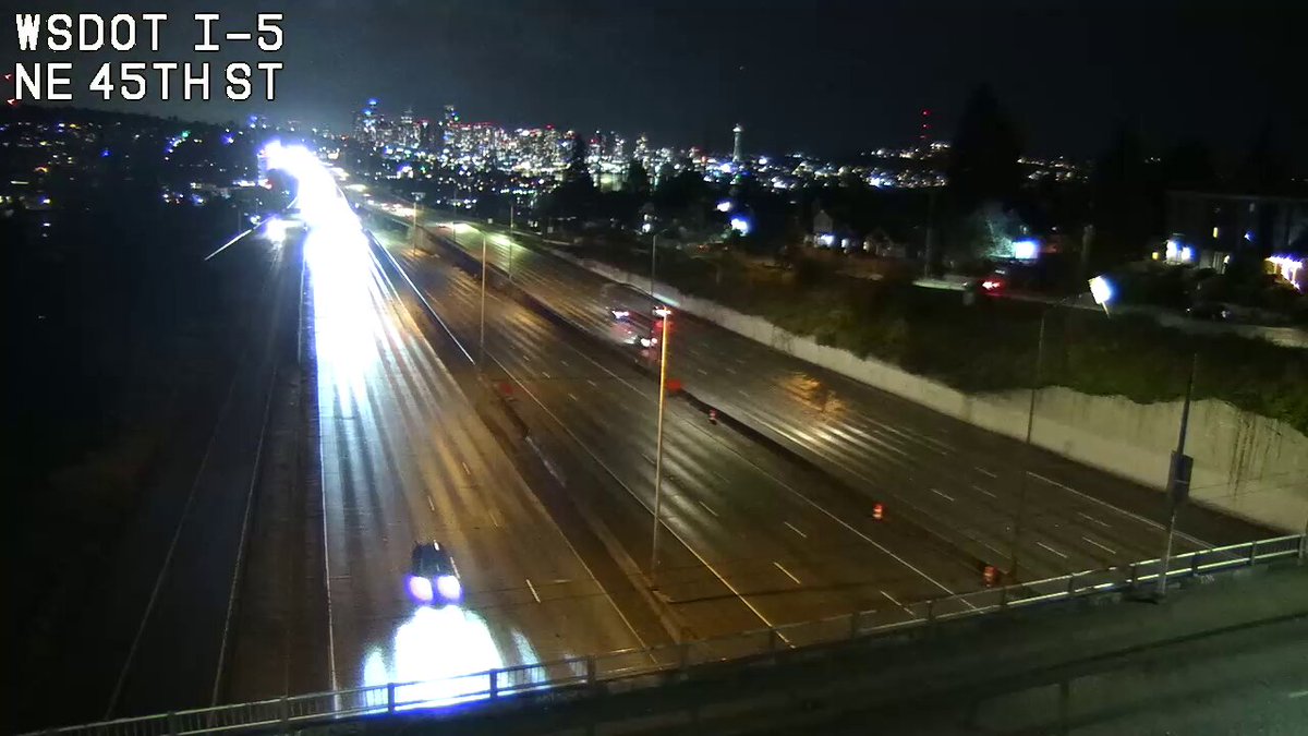 I-5船 Canal橋：作業終了！全車線通常通り