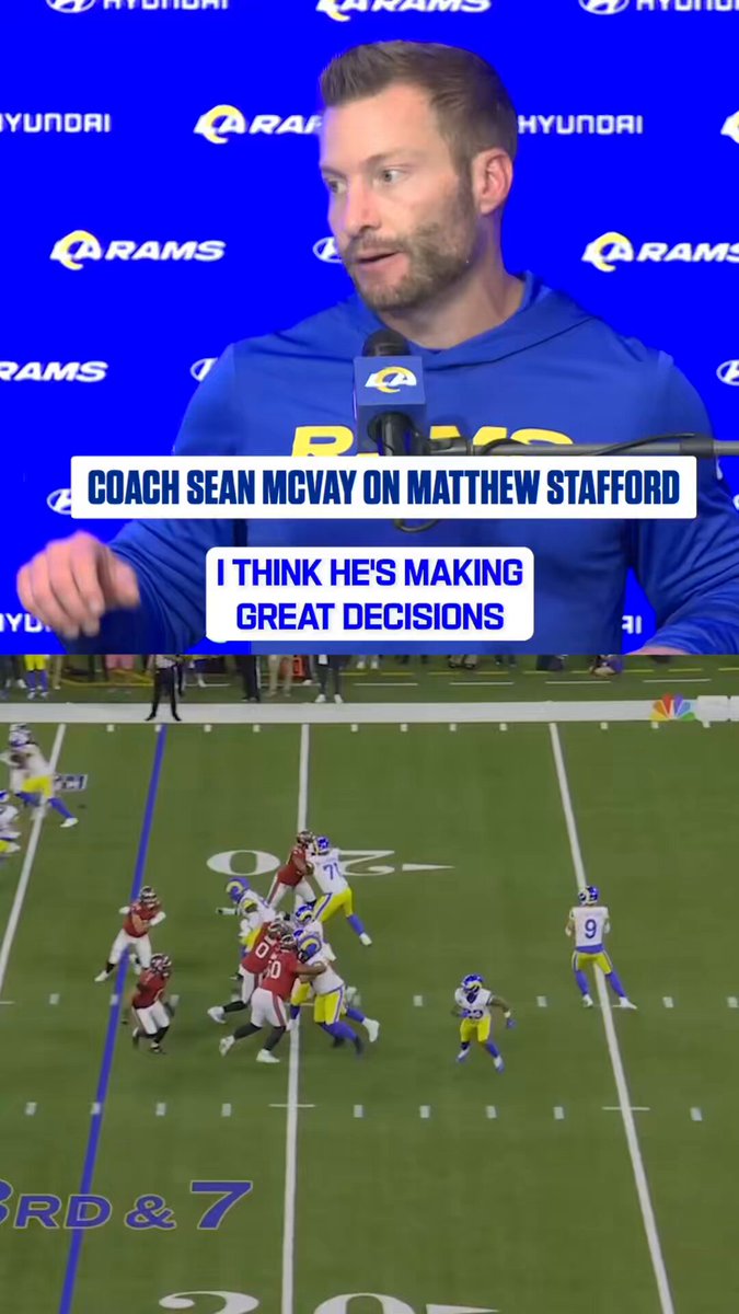 Matthew Stafford having an incredible season 👏 