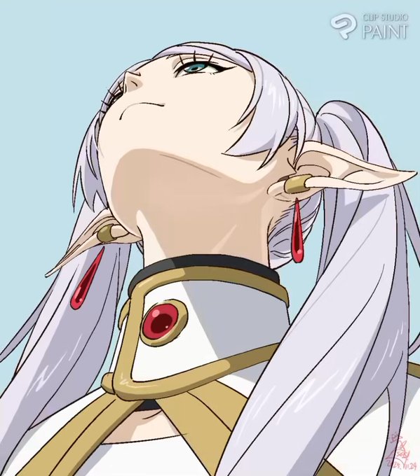 実はフリーレン見た事がなくて本編観たらだいぶ顔の印象違ってたので、自主リテイクしました今更… 2期も期待しております!