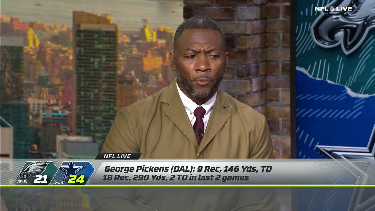 "The smile I saw on his face during Monday Night Football says it all. [George Pickens] is happy to be where he is, and he's producing."

@Realrclark25 on Cowboys WR George Pickens after his big game against the Eagles ✍️ 