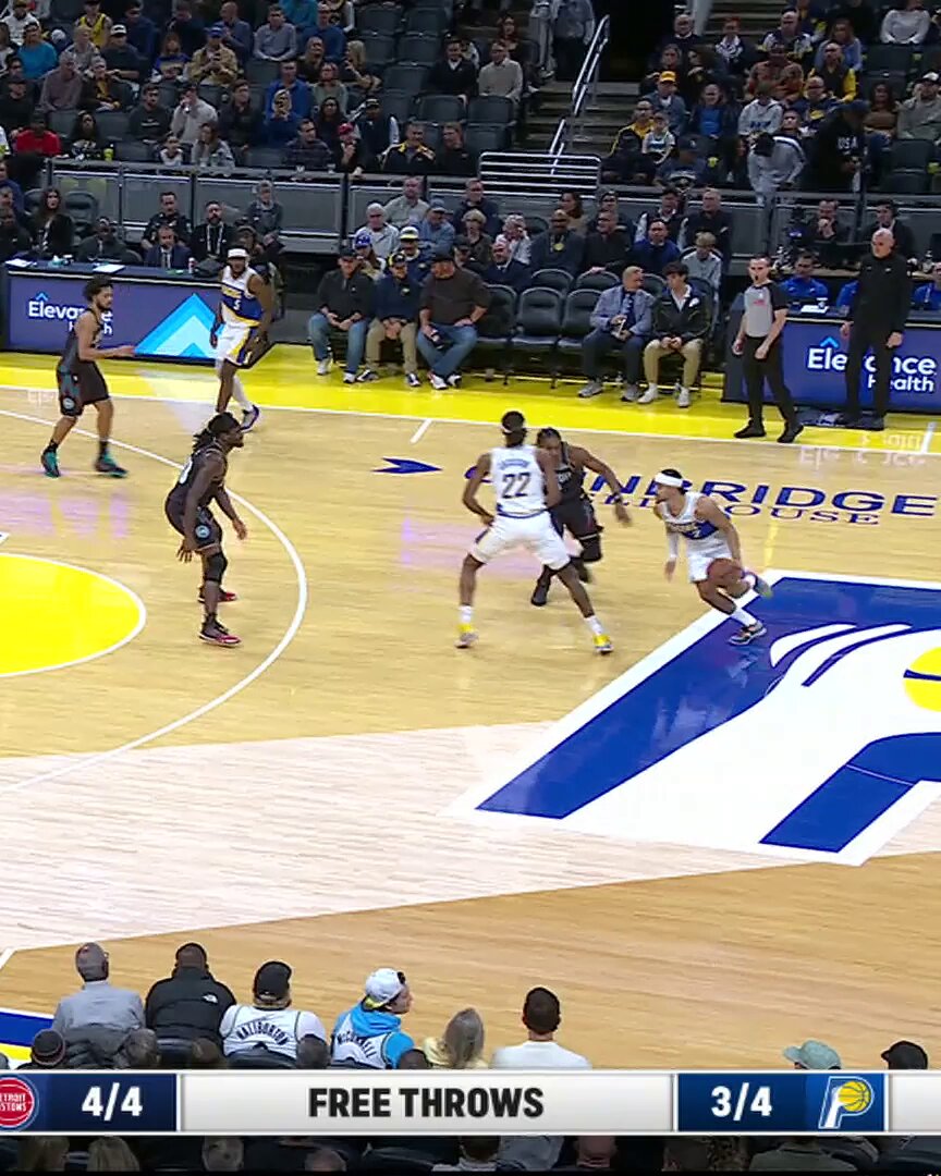 Jarace Walker pulls up from deep 🏹 