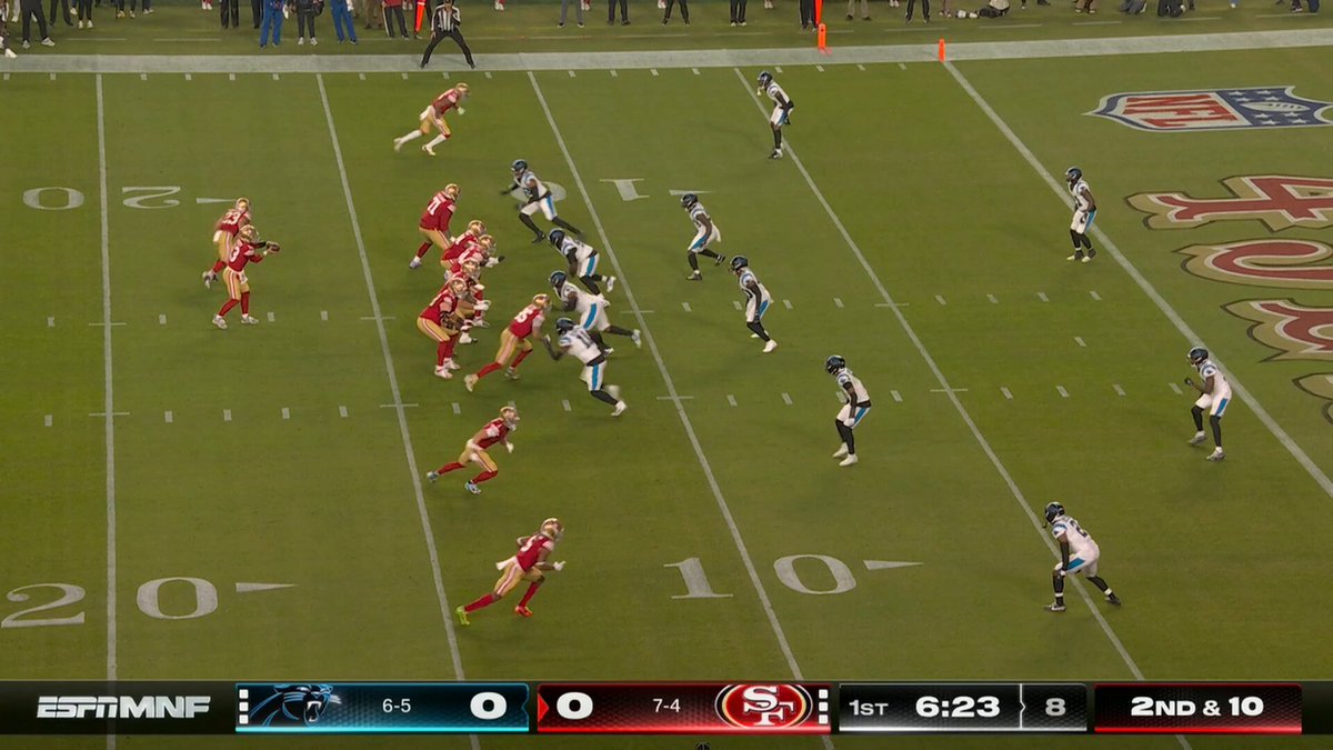 Jauan Jennings bounces off defenders to cap a 15-play 49ers opening drive 💪

CARvsSF on ESPN/ABC
Stream on @NFLPlus and ESPN App 