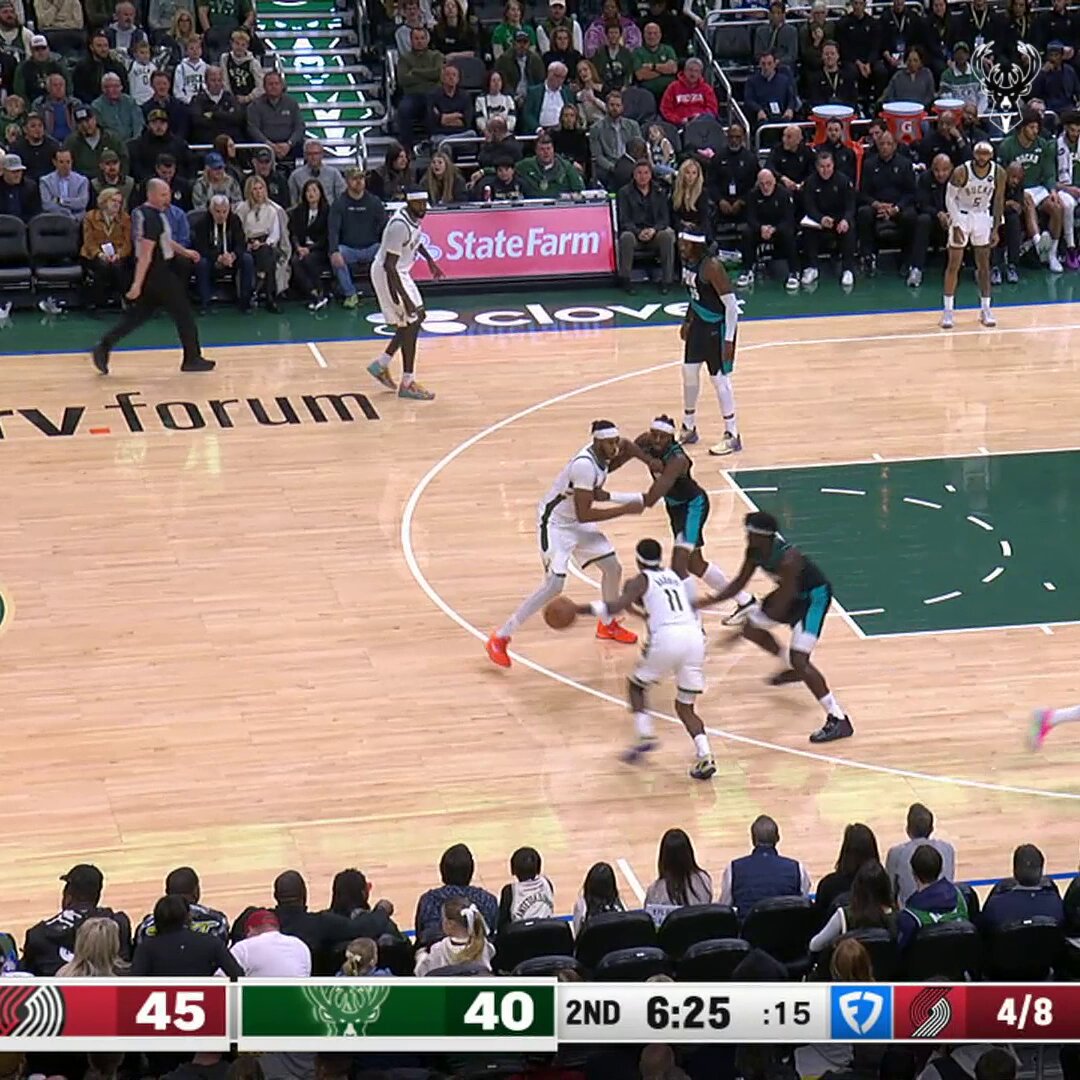 Myles Turner with authority! 