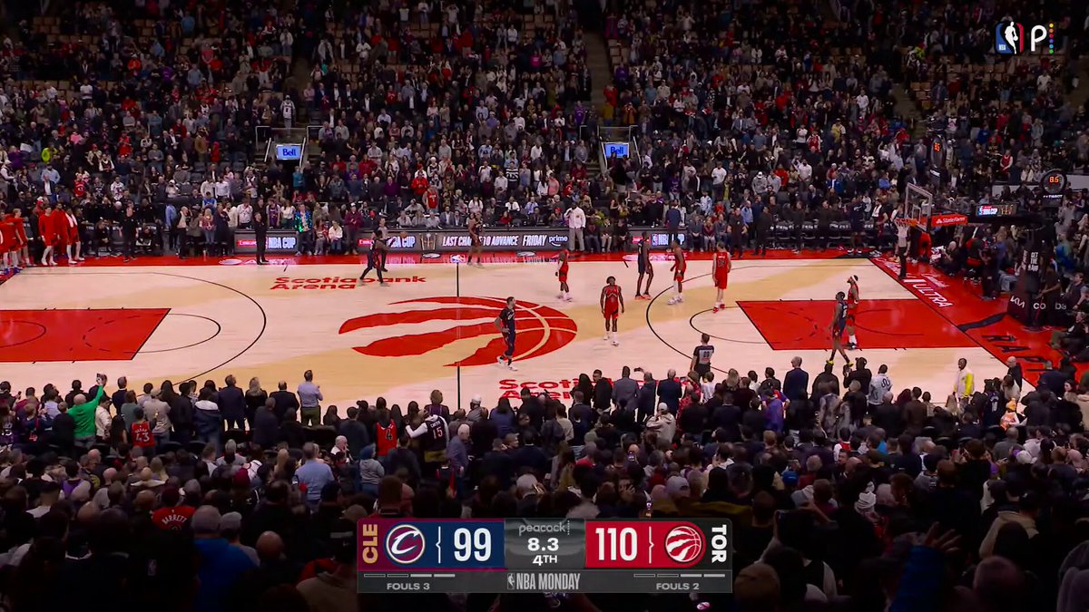 8 STRAIGHT WINS FOR TORONTO ‼️

IT'S THEIR LONGEST STREAK SINCE 2021-22.

Brandon Ingram: 37 PTS, 7 REB, 5 3PM
Scottie Barnes: 18 PTS, 11 REB, 6 AST 