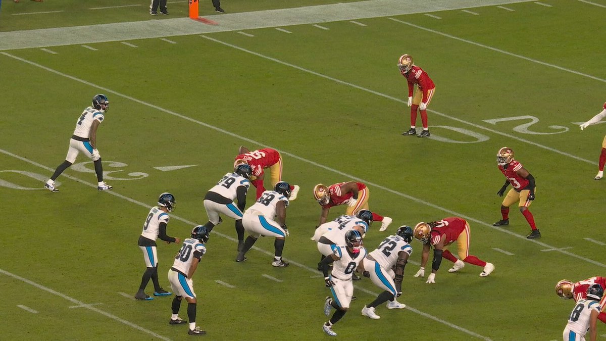 T-Mac attacks the seam with a great route 

CARvsSF on ESPN/ABC
Stream on @NFLPlus and ESPN App 