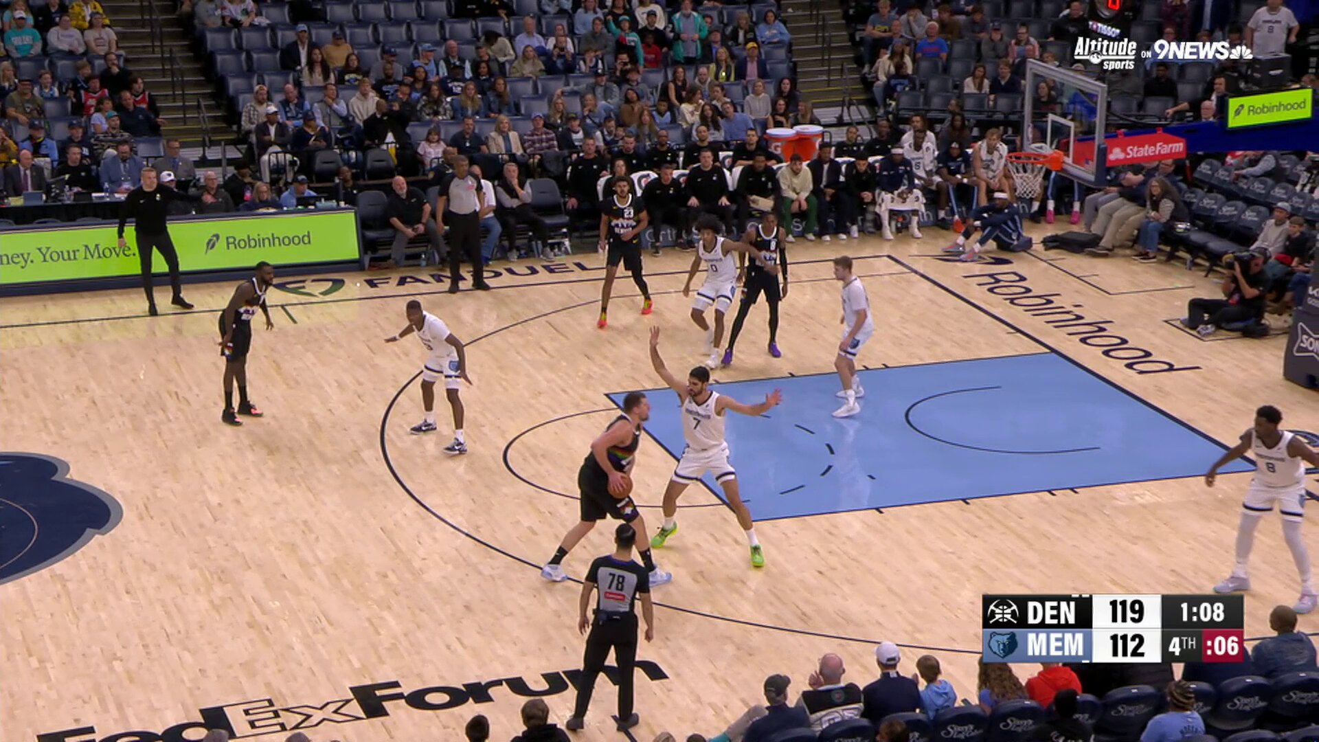 THIS JOKER DIME FROM TONIGHT?!

He records his 10th triple-double of the season in DEN's W!