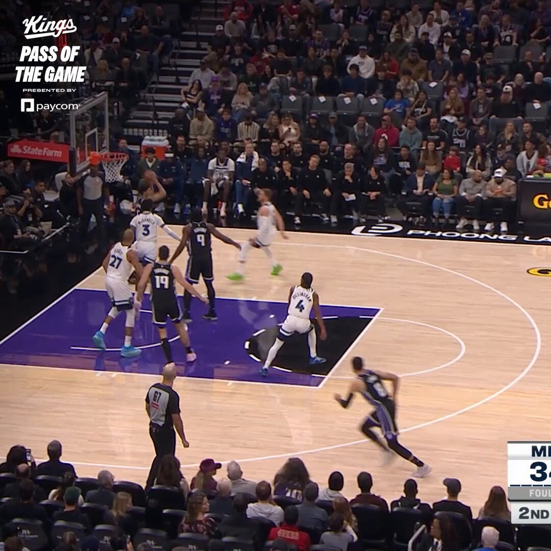 Brodie fins Lavin3️⃣ 🏹🔥

Pass of the Game presented by @Paycom 