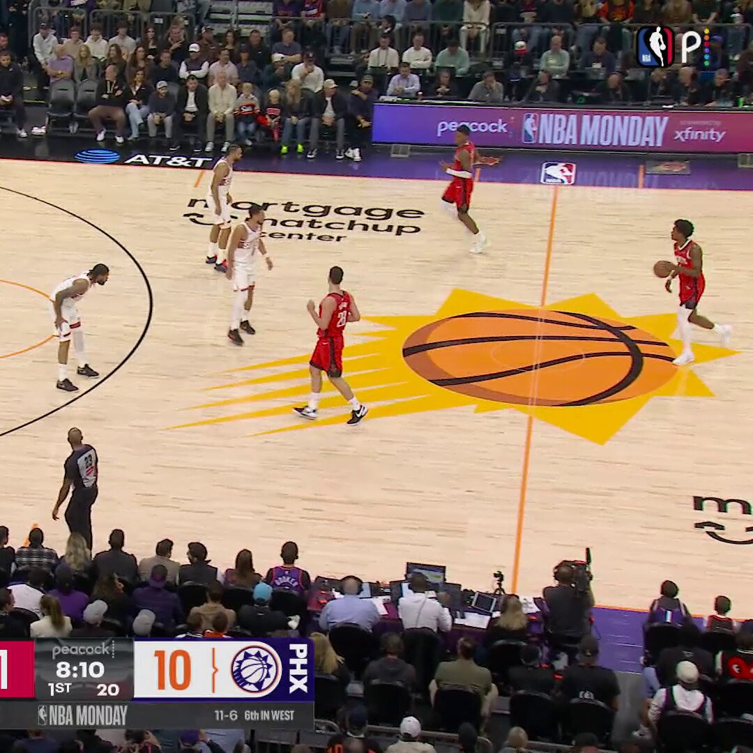 It was the 'Amen Thompson Show' in the Valley tonight!

🚀 28 PTS
🚀 8 AST
🚀 7 REB
🚀 10-16 FGM
🚀 @HoustonRockets W

Houston improves to 11-4! 