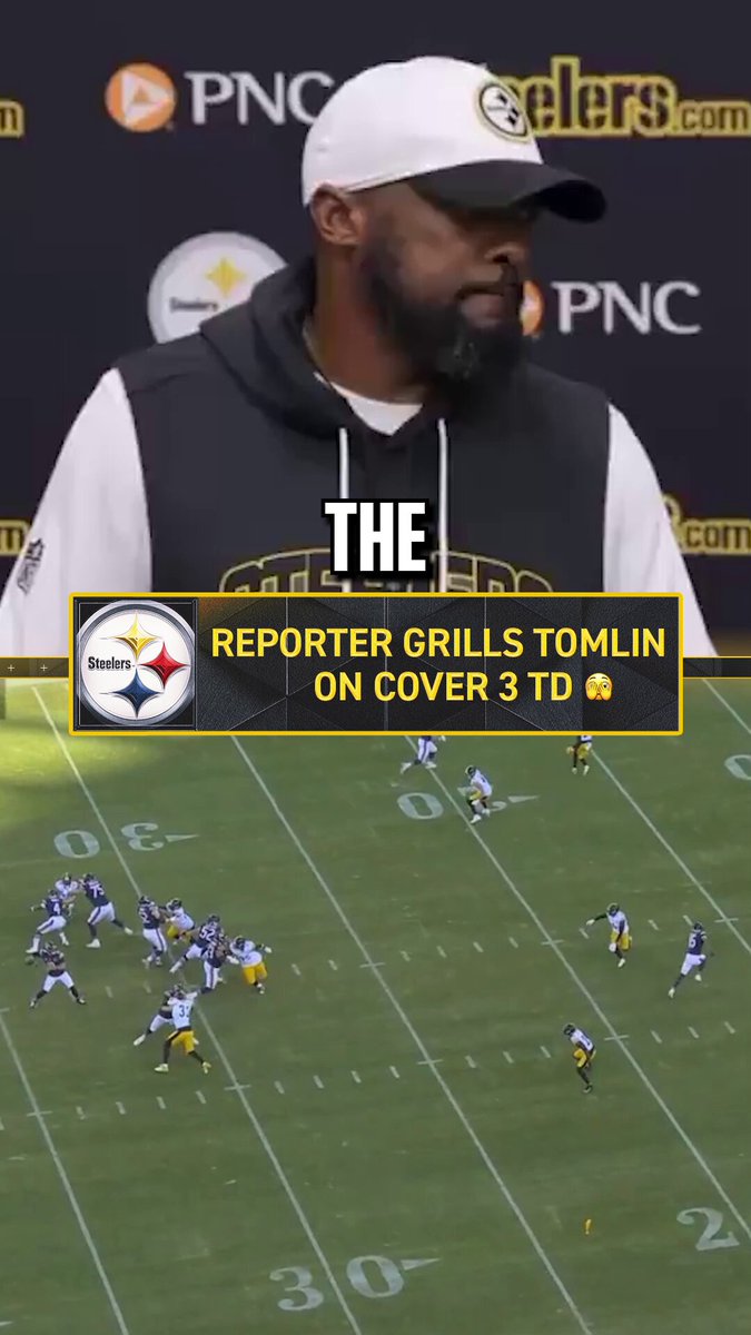 Tomlin respects the ball knowledge 😂🏈

(via @steelers) 