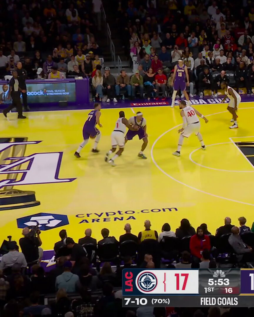 LAKESHOW WAS IN FULL EFFECT TONIGHT 🤩

LUKA: 43 PTS, 9 REB, 13 AST
REAVES: 31 PTS, 9 REB
LEBRON: 25 PTS, 6 REB, 6 AST 