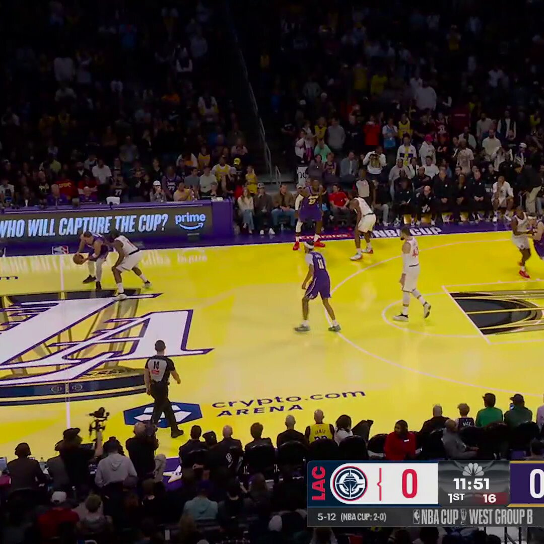 43 points.
13 assists.
5th straight win.
3-0 in Group Play.

@lukadoncic GOES OFF to lift the Lakers to the Knockout Rounds! 