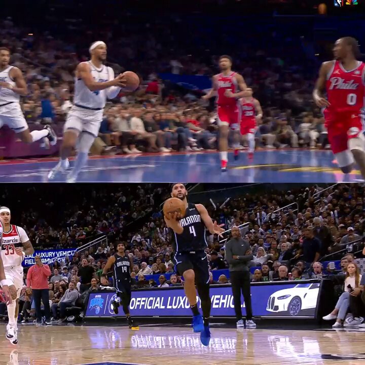 Jalen Suggs keeps trying to recreate the Wade-LeBron photo 🤣

From last night's win and from Nov. 29, 2023! 