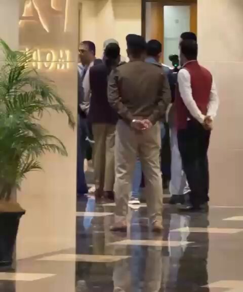 The warm welcome of Rohit Picture